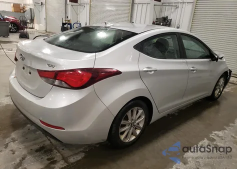2015 Hyundai Elantra Se из США, поврежденный, VIN 5NPDH4AE7FH601414